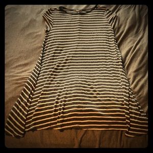 Black & White stripped dress